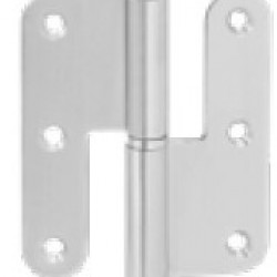 DOBRADIÇA 410x3 REDONDA INOX DIREITA