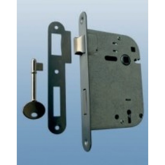 FECHADURA 716x60 REDONDA INOX