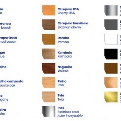 CALHA U P/ROUPEIRO 16mm - CROMADO MATE