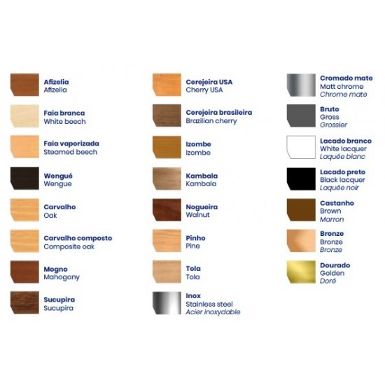 CALHA U P/ROUPEIRO 16mm - CROMADO MATE