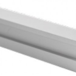 CALHA PUXADOR REF. 1390 P/ROUPEIRO 16mm - CR. MATE