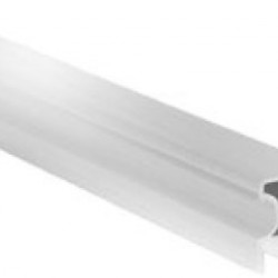 CALHA PUXADOR P/ROUPEIRO 16mm - CR. MATE - REF. 888