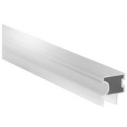 CALHA PUXADOR P/ROUPEIRO 16mm - CR. MATE - REF. 888