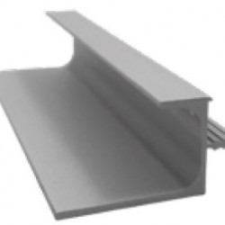 PERFIL PUXADOR REF. K108 CROMADO MATE