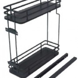 PORTA GARRAFAS MOD. 15 ANTRACITE REF. H150 C/AMORTECEDOR C/TUBO OVAL