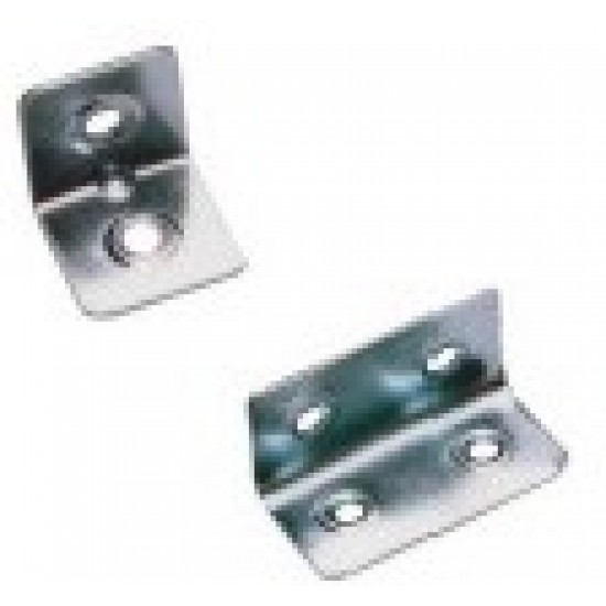 ESQUADRO METÁLICO ZINC. 2 FUROS