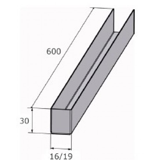 REMATE ILHARGA 16mm INOX